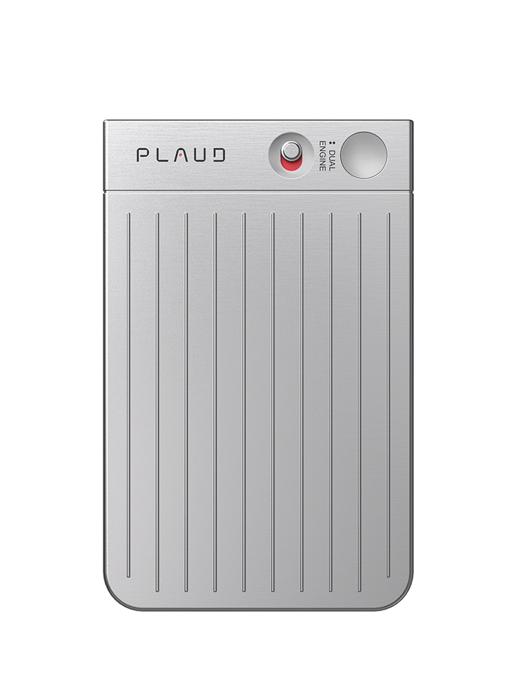 Plaud note ai voice recorder w case app control transcribe